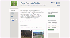 Desktop Screenshot of pinea.com.au