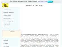 Tablet Screenshot of pinea.com.pl